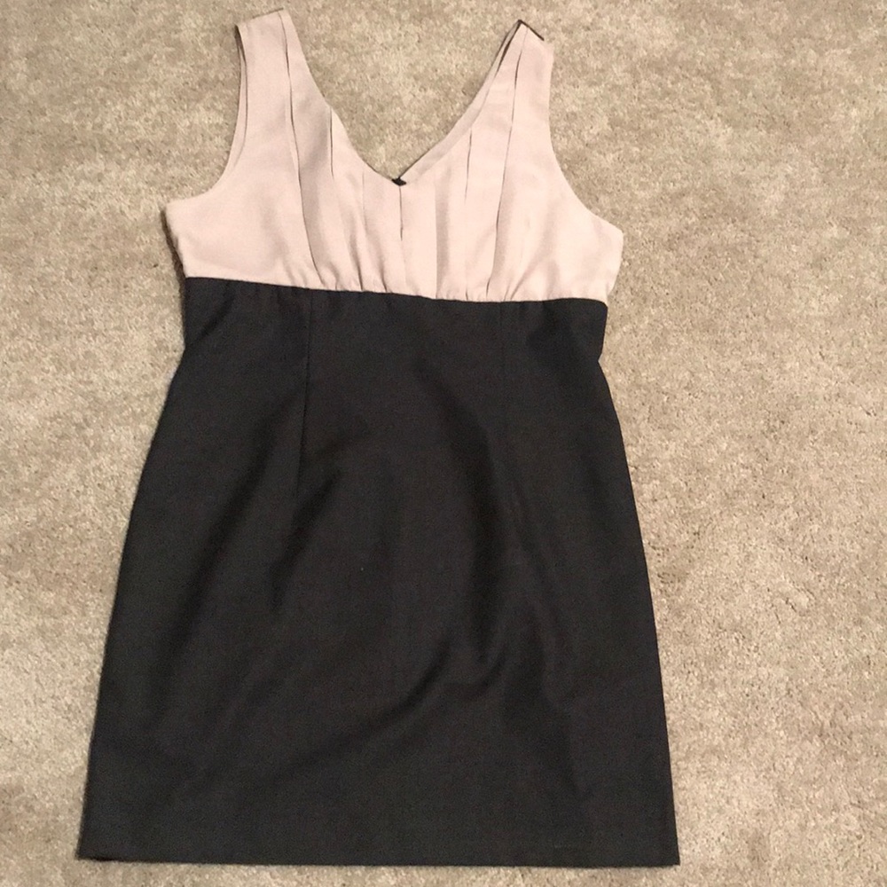 Blush and Black Dress